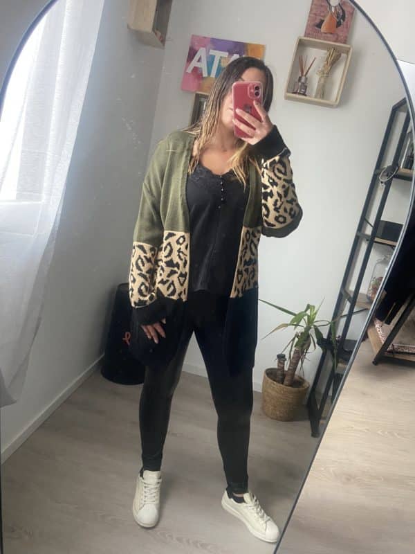 Gilet multicolore Carla – Image 2