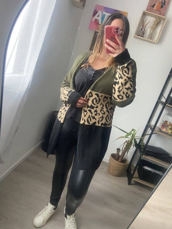 Gilet multicolore Carla – Image 3
