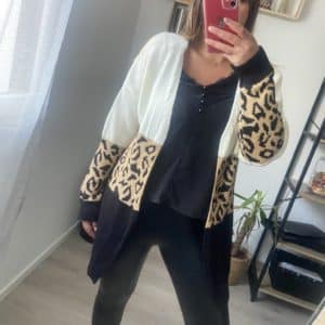 Gilet multicolore Carla