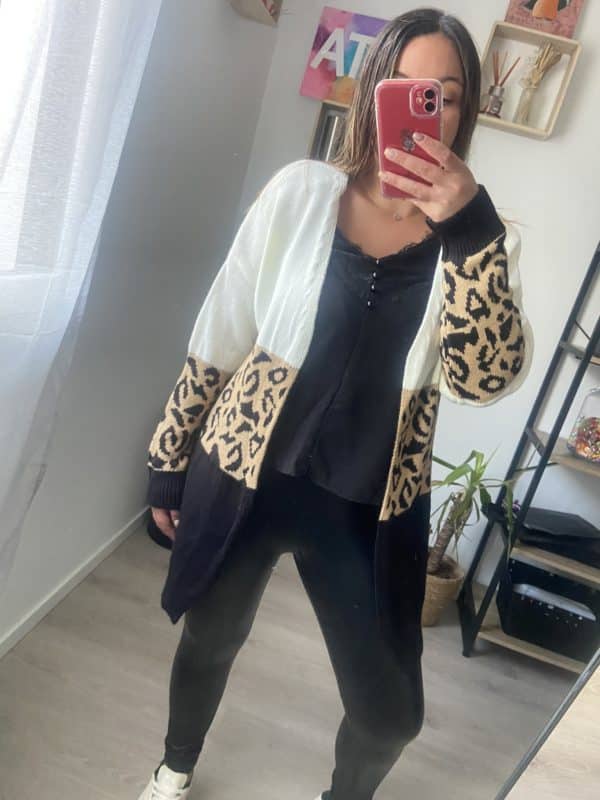 Gilet multicolore Carla