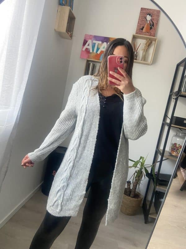 Gilet torsadé Vanessa – Image 5