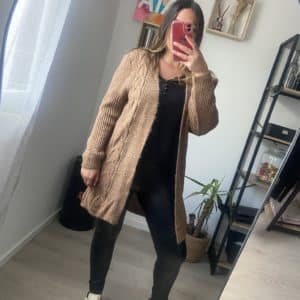 Gilet torsadé Vanessa