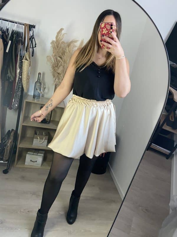 Jupe satin Lola – Image 4
