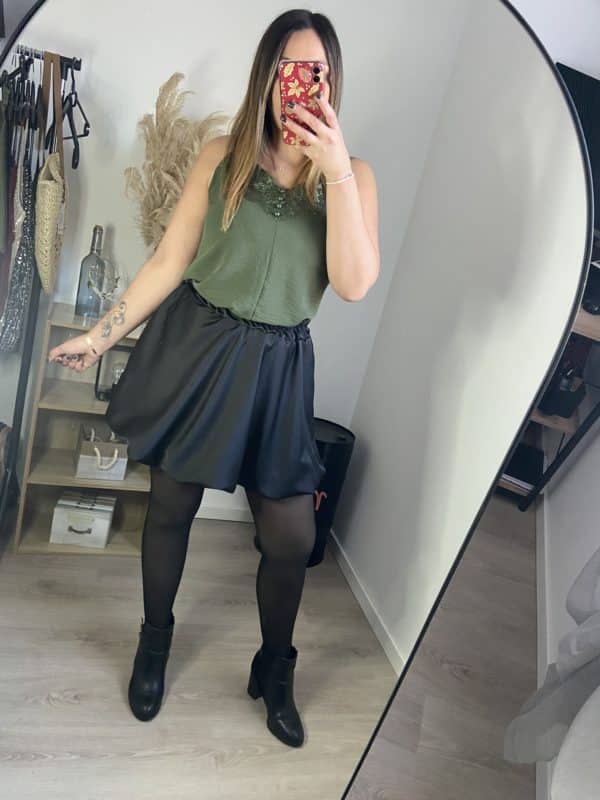 Jupe satin Lola – Image 5