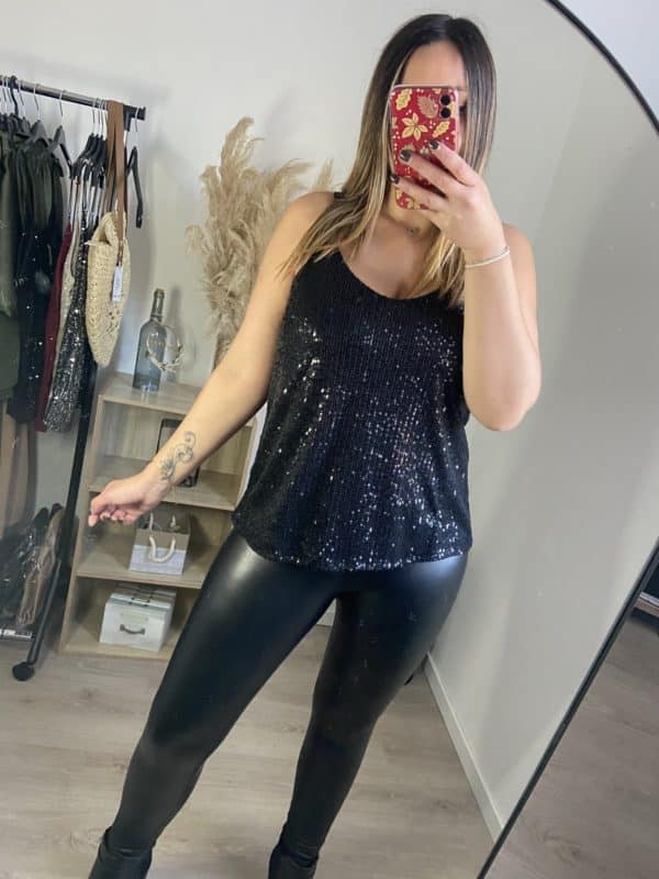 Débardeur sequin Andréa – Image 8