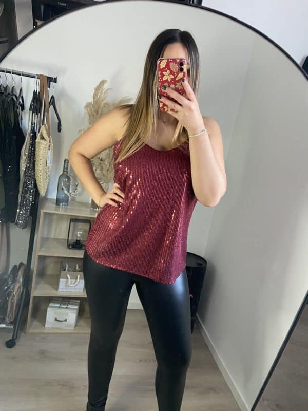 Débardeur sequin Andréa – Image 6