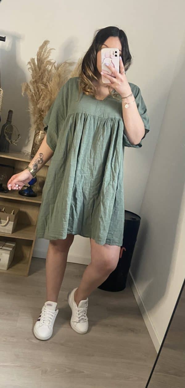 Robe gaze de coton Julia – Image 6