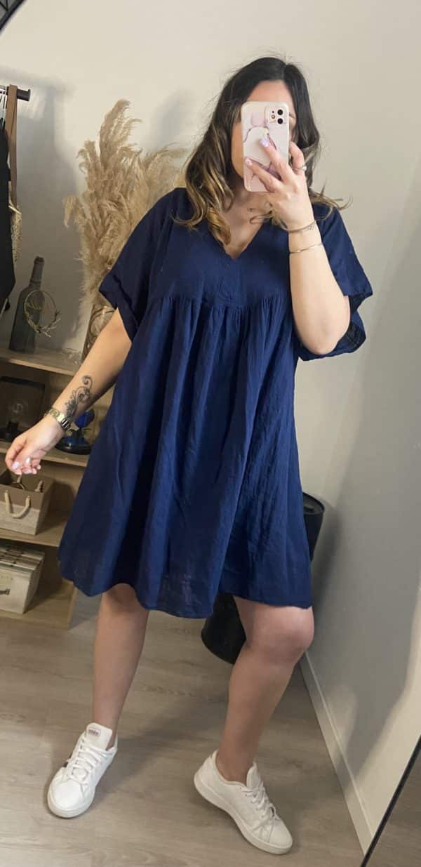 Robe gaze de coton Julia
