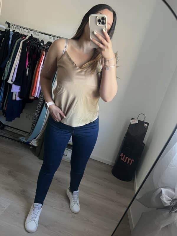 Top satin Zoé – Image 8