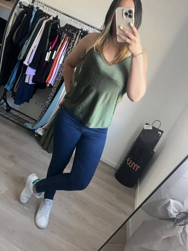 Top satin Zoé – Image 2