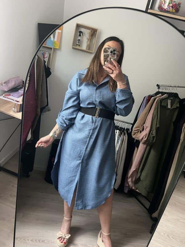 Robe chemise Stéphanie