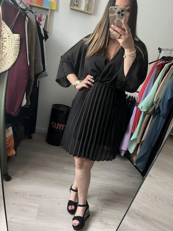 Robe plissé Mélodie